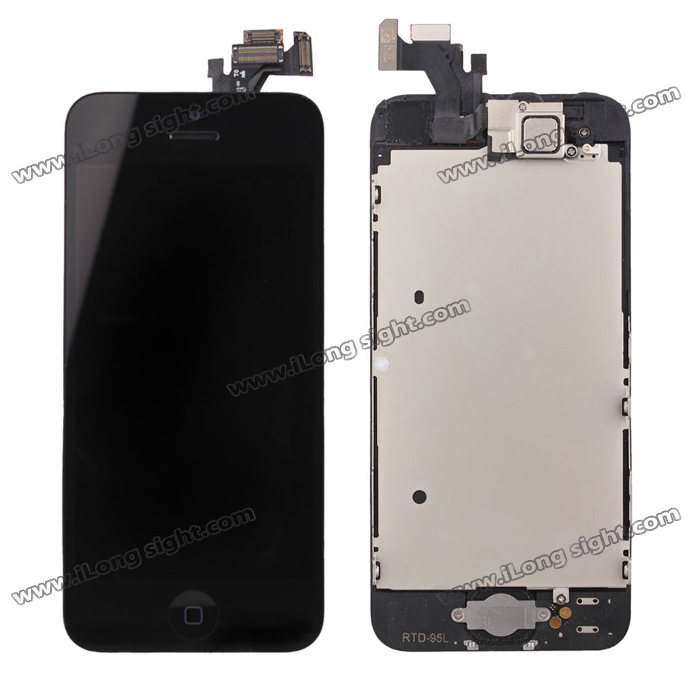 Black LCD Display And Touch Screen Digitizer Assem