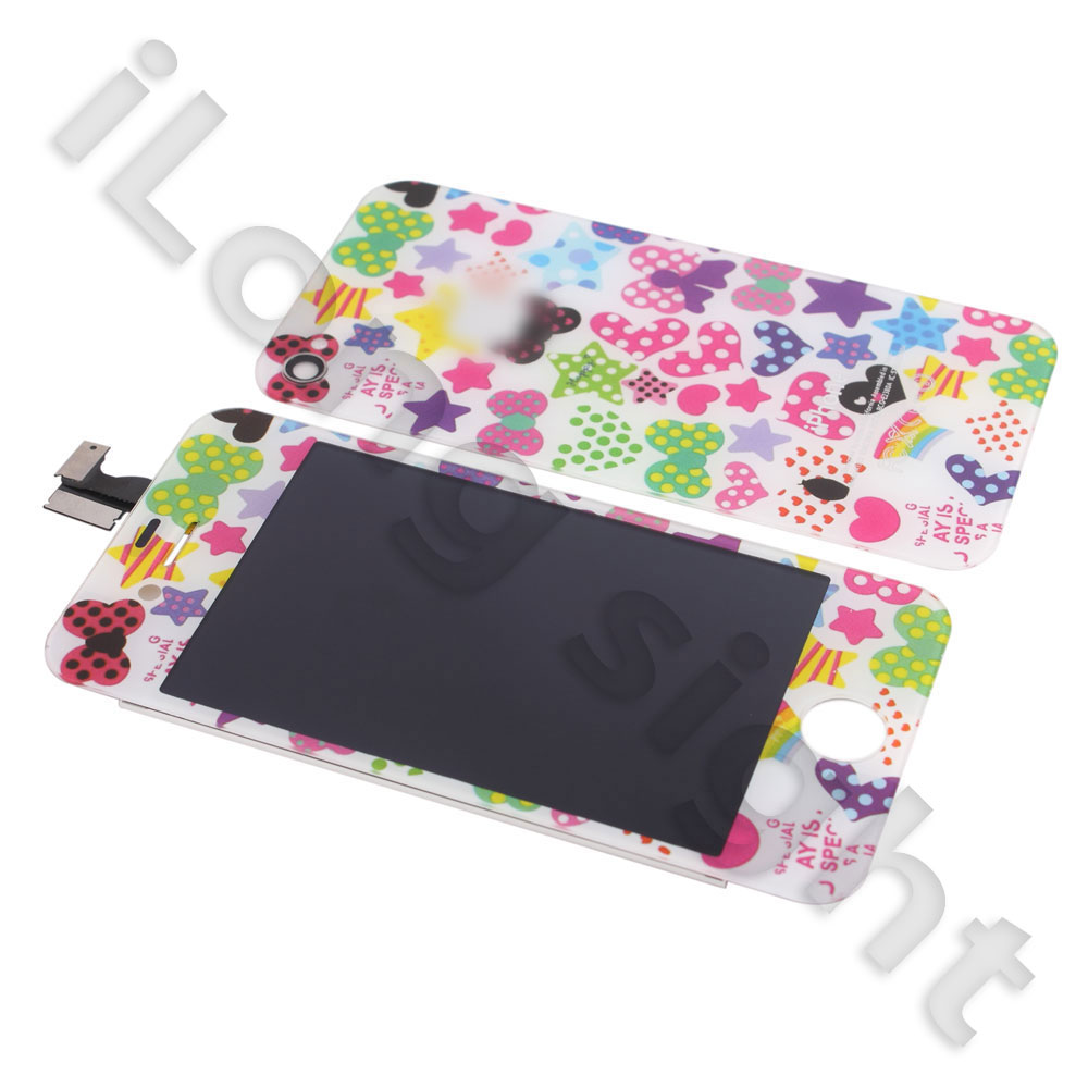 Luminescence Glass Assembly for iphone 4S 