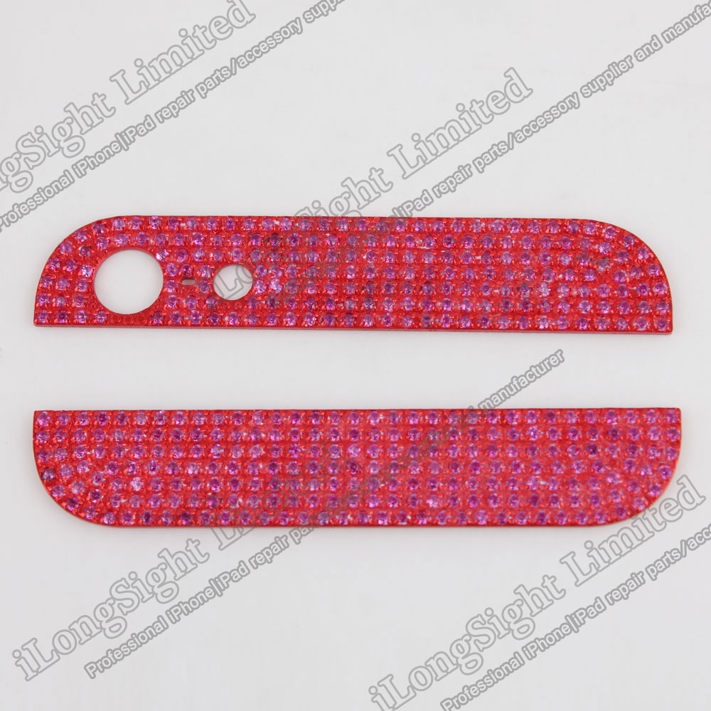 Diamond Metal Top and Bottom Cover for iPhone 5