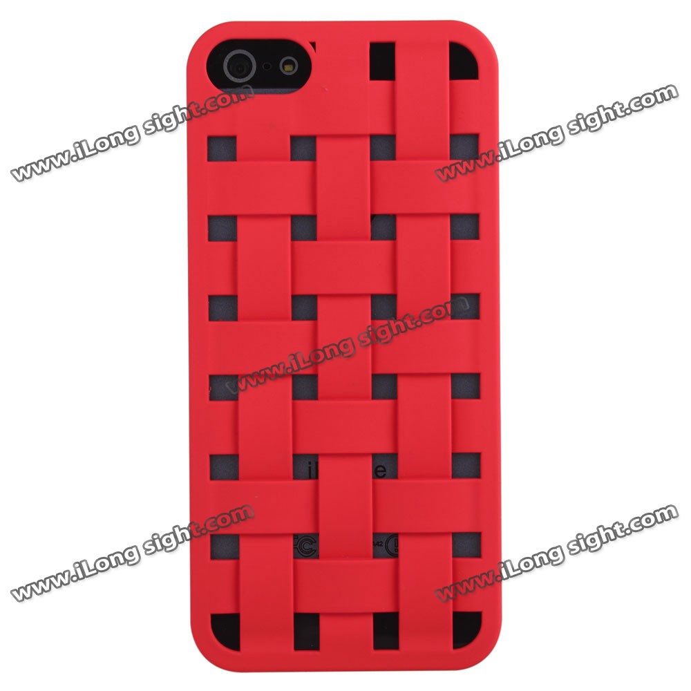 Lightweight Novelly Mesh Grid Back Case ForiPhone5