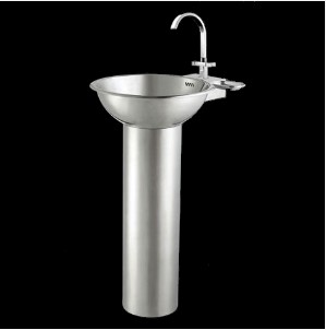 stainless steel basin