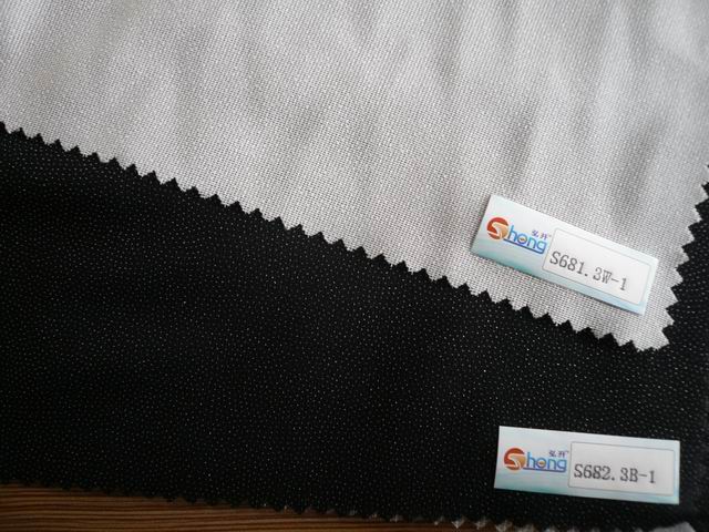 warp-knitted fusible interlining s681/s682