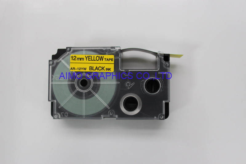 AIMO Compatible Label Tape for Casio XR- 12YW