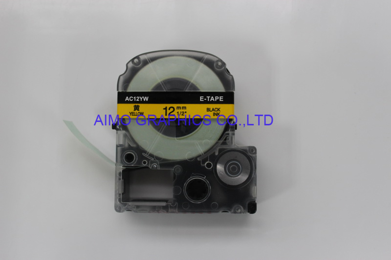 AIMO label tape for EPSON&KINGJIM SC12YW