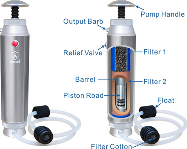 Sell Diercon Outdoor Pocket Water Filter Purifier