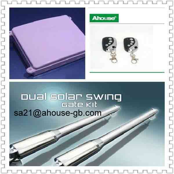 Solar power swing gate operator