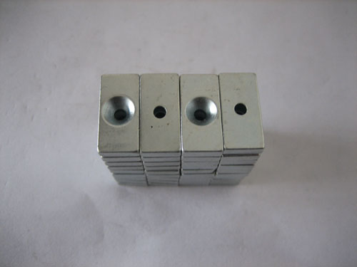 Rectangle NdFeB magnet with holes