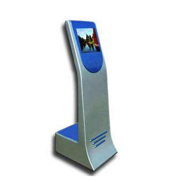 Concise design touchscreen display kiosk