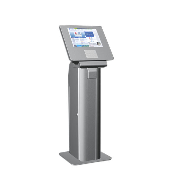 Robot touchscreen kiosk