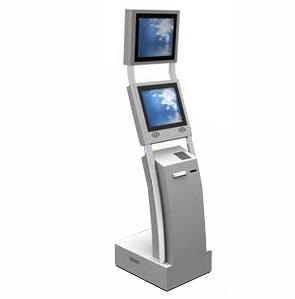 Dual Screen Self Service Terminal