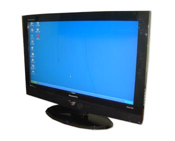 Desktop touch monitor