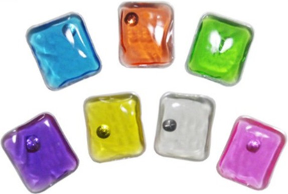 Pocket square hand warmer hot pack, gel heat pad