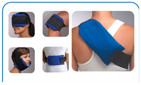 Gel ice hot cold pack wih belt