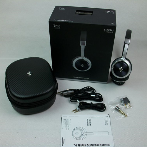 FERRARI Logic3 T250 headphone with leather