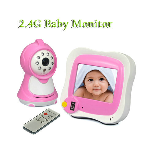 Portable Wireless Baby monitor 2.4GHz Digital Vide