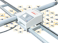 Plate Top Portable CNC Plasma Cutter