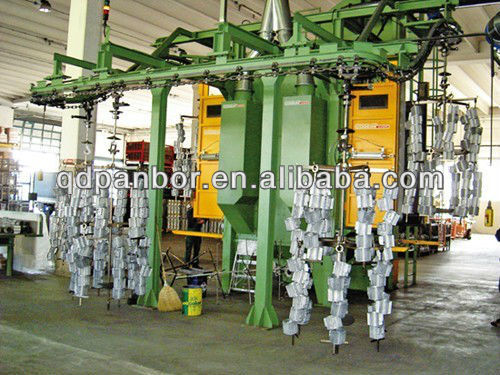 Hanging Chain Shot Blasting Machine