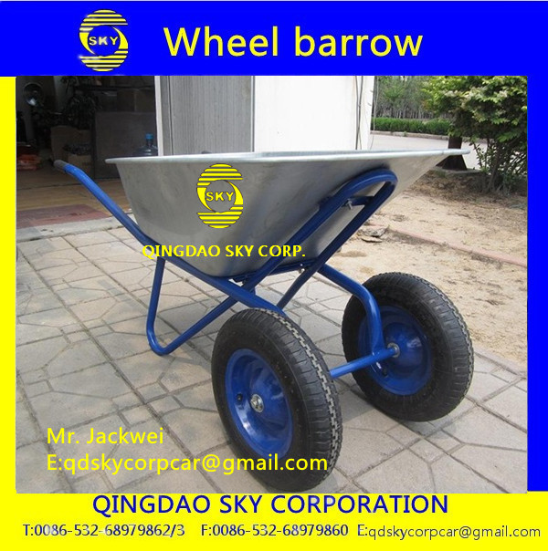 TWO WHEELS WHEELBARROW