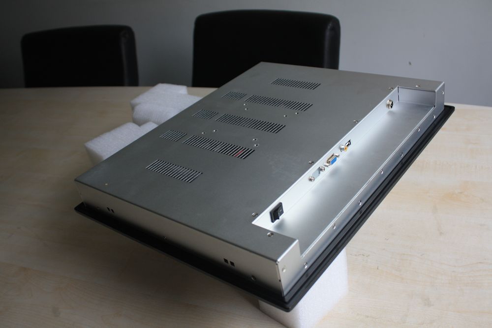 IP65 15 Inch Industrial LCD Monitor VGA+DVI+AUDIO