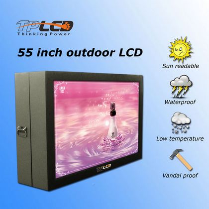 outdoor lcd advertising displa