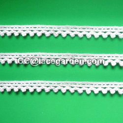 1cm Width Cotton Crochet Lace Trimming 
