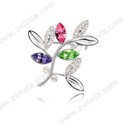 www.zellata.com austrian crystal brooch