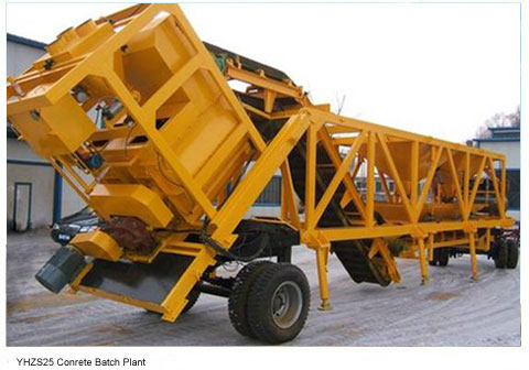 YHZS25 Mobile Concrete Plant