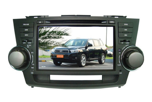Toyota-Highlander DVD Player with GPS, DVB-T 