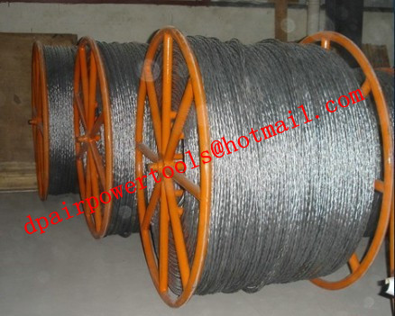 Manufacture anti-twisting braided steel wire rope,