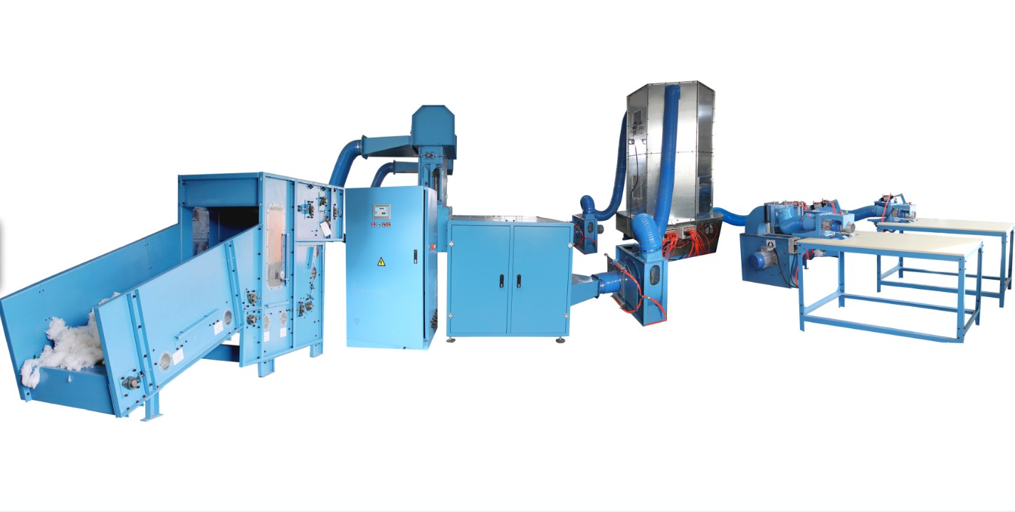 QL008C automatic ball fiber pillow filling machine