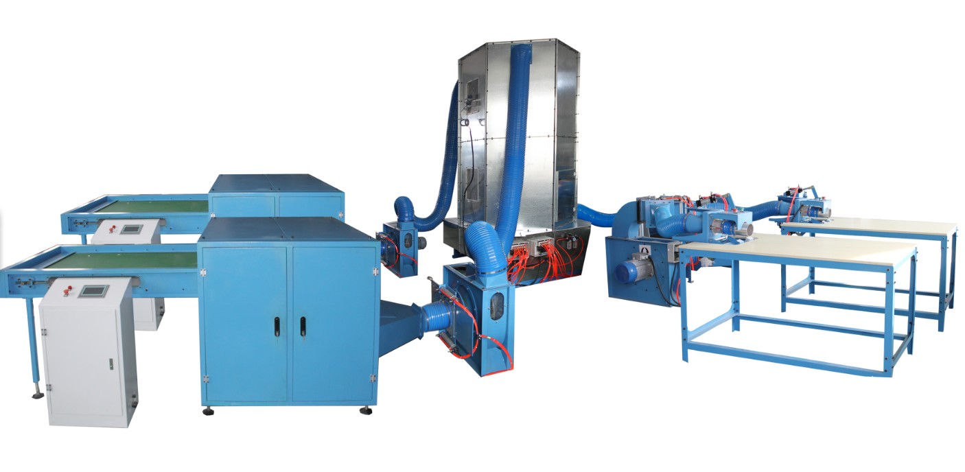 Ball fiber pillow filling machine with CE