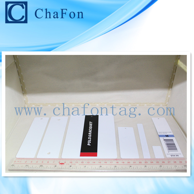 UHF Paper apparel hang tag