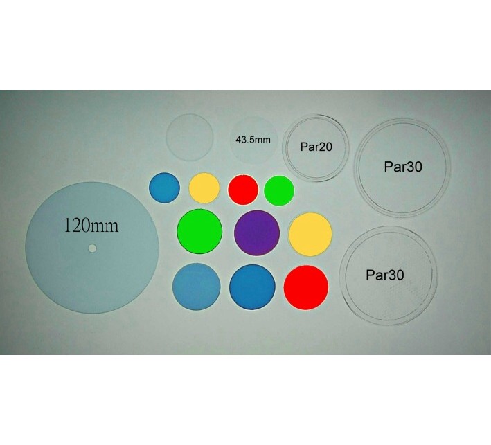 Color corrected glass filter