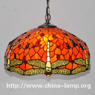Tiffany dragonfly pattern chandelier classic Europ