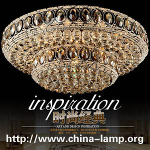 Crystal lamp ceiling living room bedroom lamp LED 