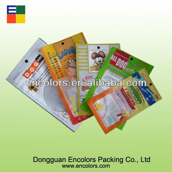 Eco-friendly pet food packaging bag