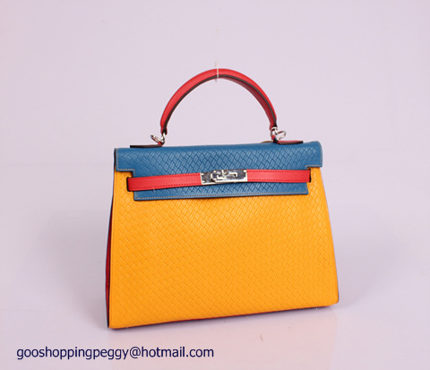 selling hermes weaves handbag