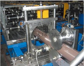 100 round type downpipe forming machine