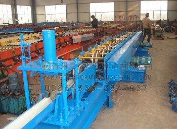 7.5 inch K shape gutter forming machine
