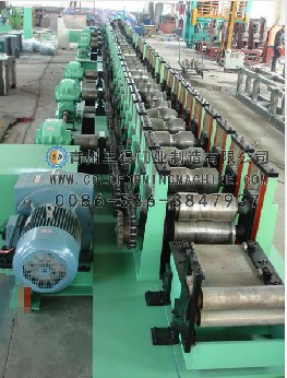100 type doorframe roll forming machine