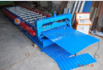 SD-C8 Russian Colored Steel Sheet Roll Forming Ma