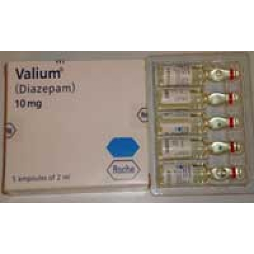 Roche valium diazepam liquid 2ml/amp