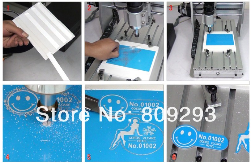 CNC 3040 200W Mini Engraving Machine for Metal