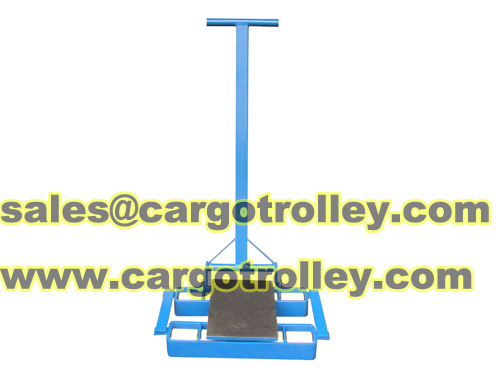 Roller skid kits applied on moving and handling wo