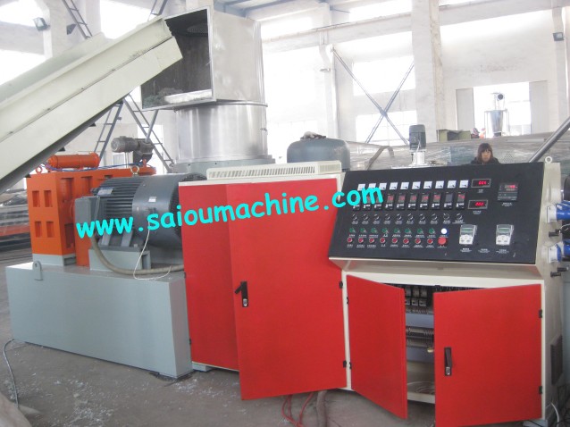 PE film water ring granulating machine 