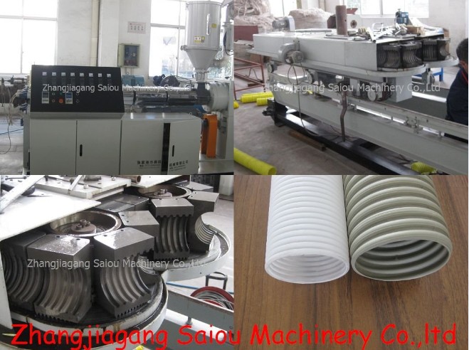 HDPE 90mm single wall corrugated pipe 