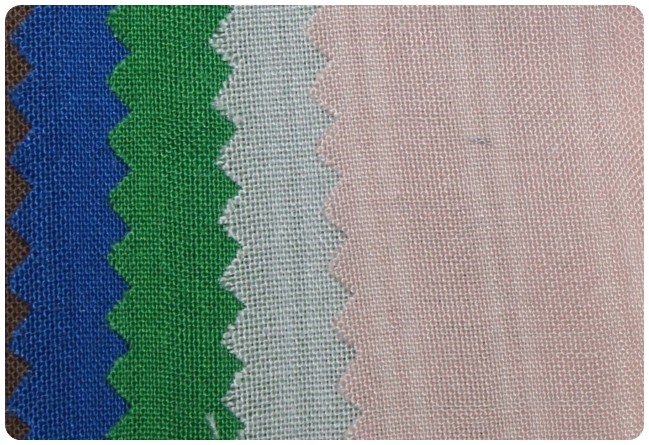 Rayon fabric polyester blended  Double-color  Plai