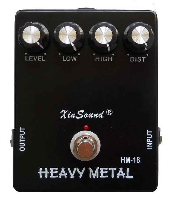 Heavy Metal Distortion Guitar Effect Pedal