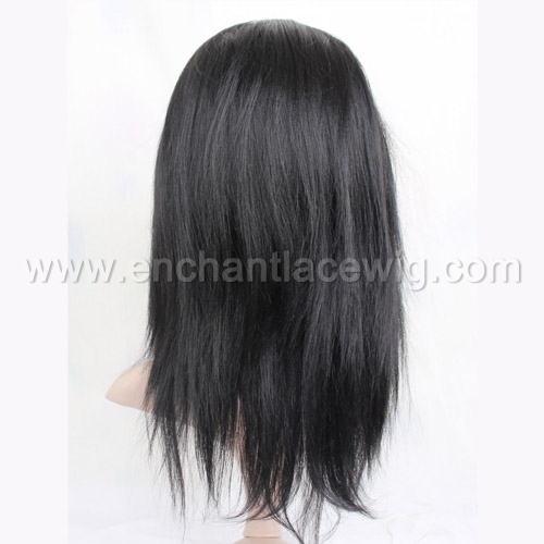 12& quot;Yaki#1 full lace wig 