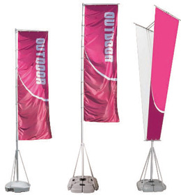 giant flagpole, portable flag pole, wind dancer